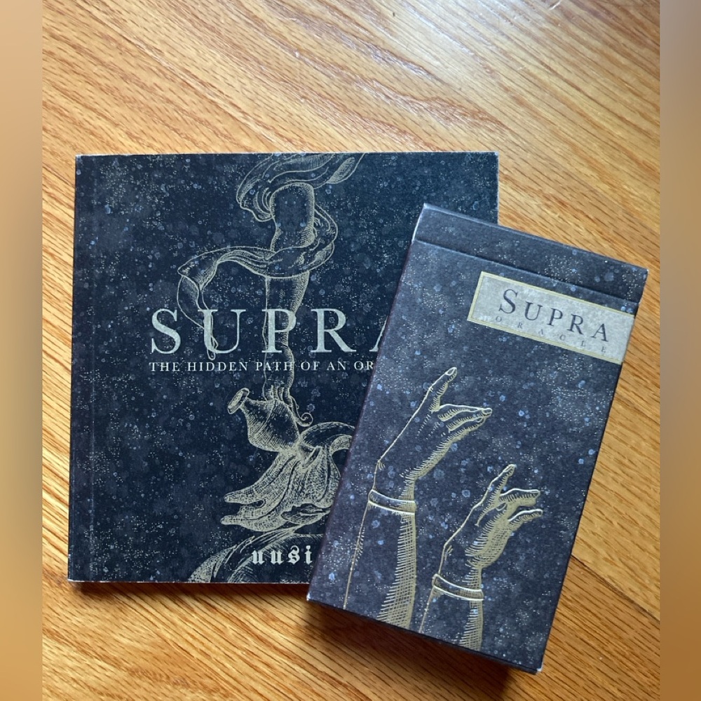 Pre-Loved but Excellent Condition Supra Oracle Deck & 3rd Ed Book